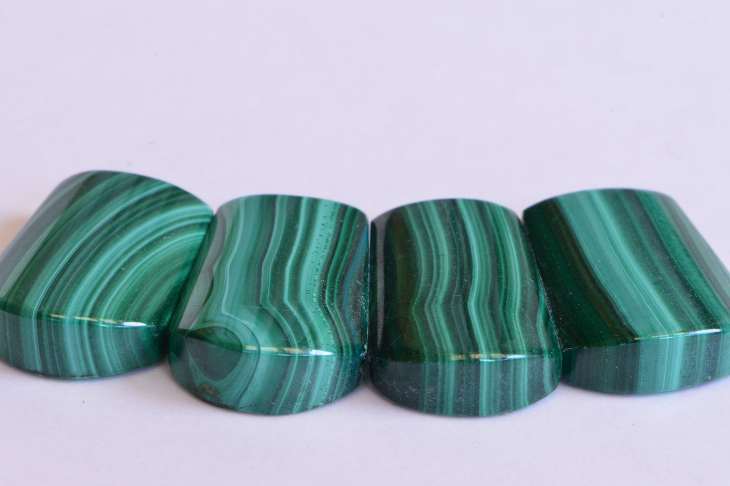 Trapezoid Malachite Beads: Natural Gemstone Jewelry Making Supplies