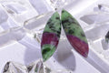 Genuine Ruby Zoisite Marquise Beads Facet Luxury Reach Color Natural Gemstone