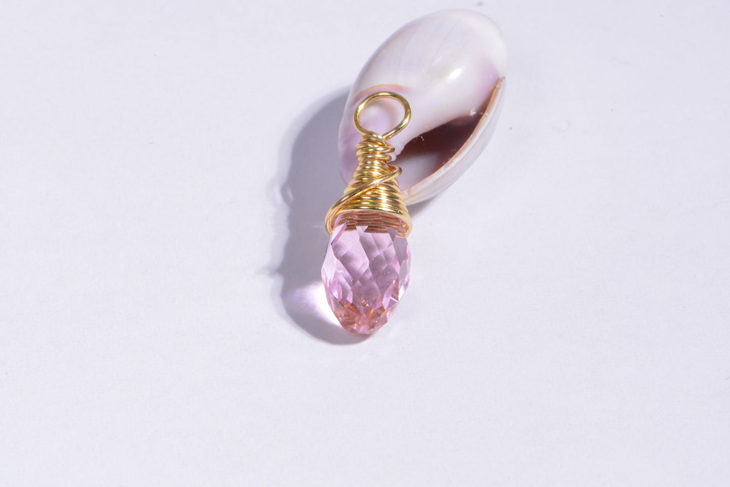 Wire wrapped Briolette Black Teardrop Wire Beads Jewelry Making