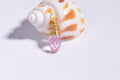 Bead, Crystal, Crystal Passions, Light Rose, Wire Wrapped Briolette Pendant . Add Dangle