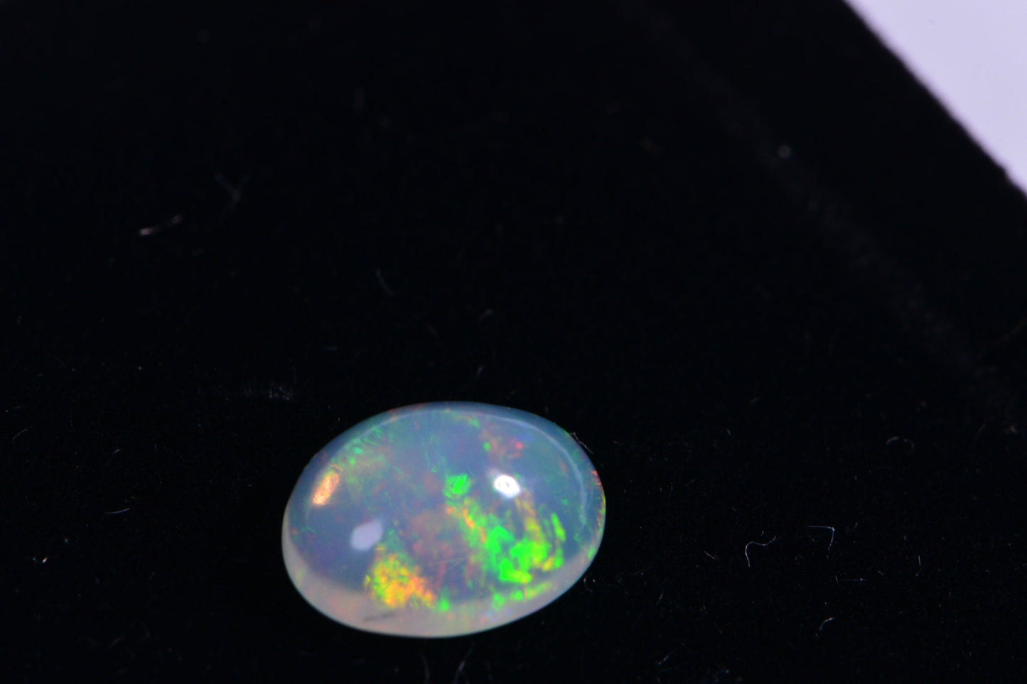 7X9mm Welo Opal Cabochon: Natural Ethiopian Gemstone