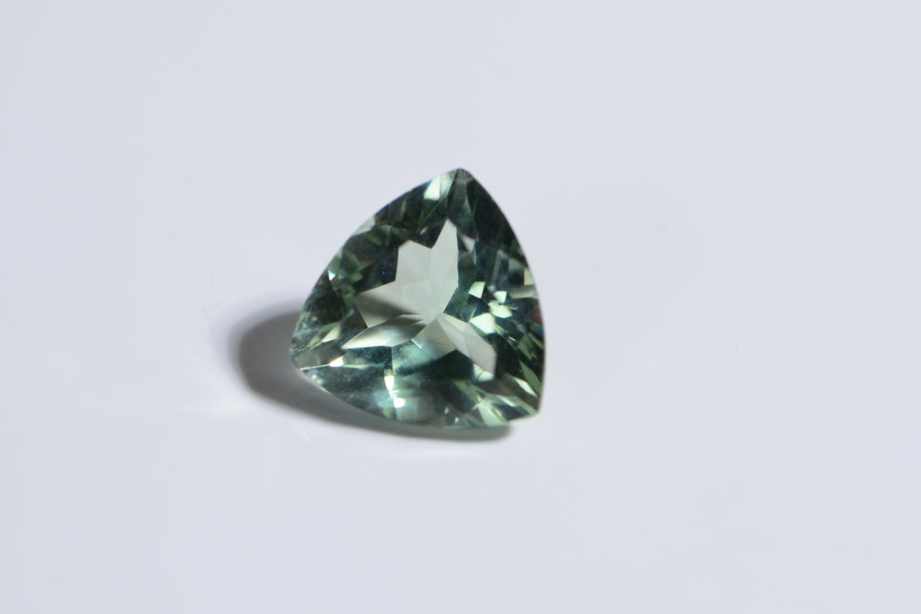 Tourmaline trillion cabochon Rare Natural Green Paraiba Tourmaline 3ctw