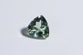 Tourmaline trillion cabochon Rare Natural Green Paraiba Tourmaline 3ctw