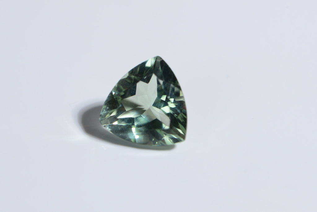Tourmaline trillion cabochon Rare Natural Green Paraiba Tourmaline 3ctw