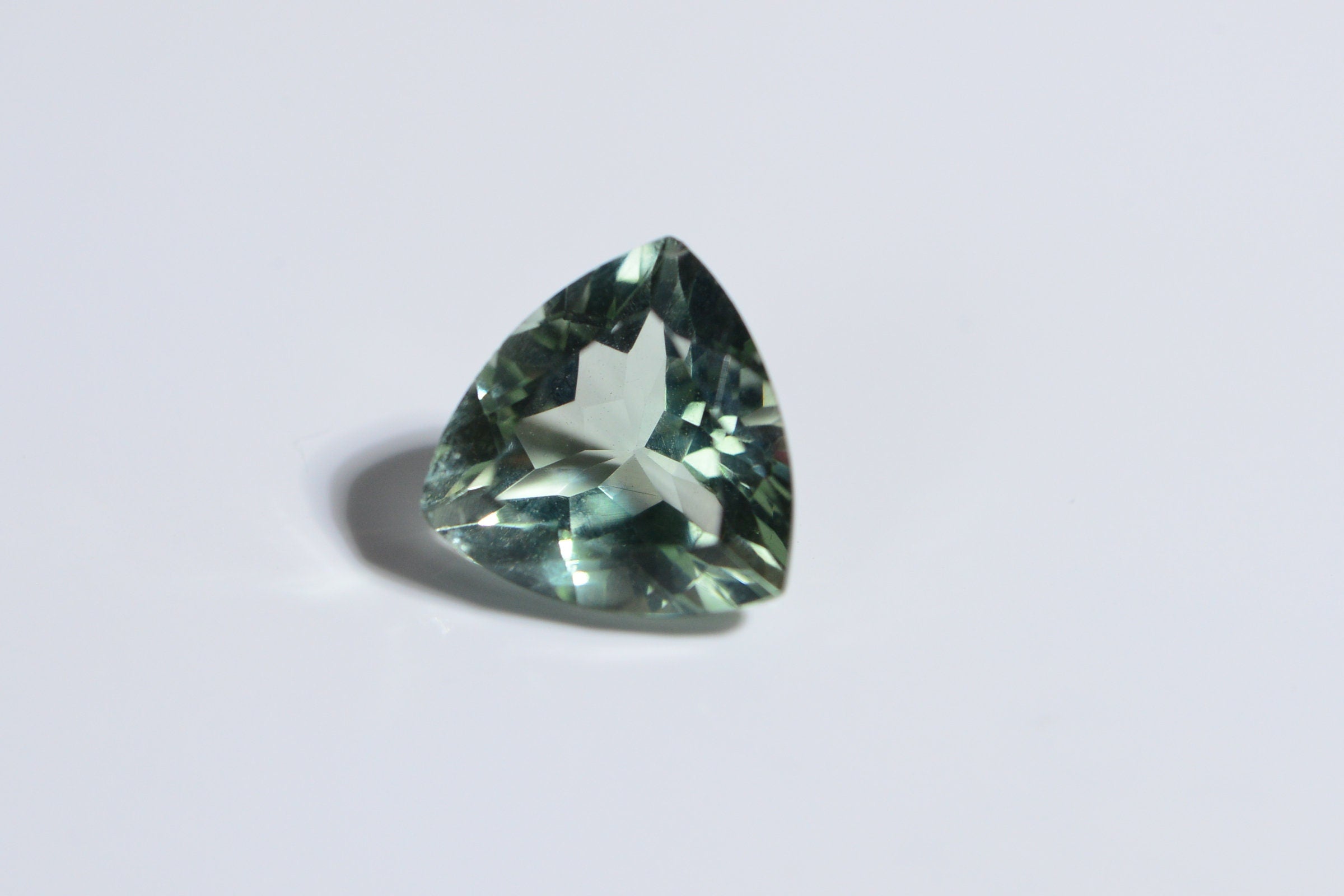 Tourmaline trillion cabochon Rare Natural Green Paraiba Tourmaline 3ctw