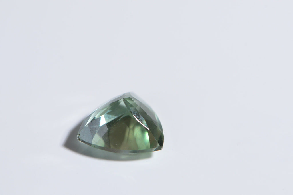 Tourmaline trillion cabochon Rare Natural Green Paraiba Tourmaline 3ctw