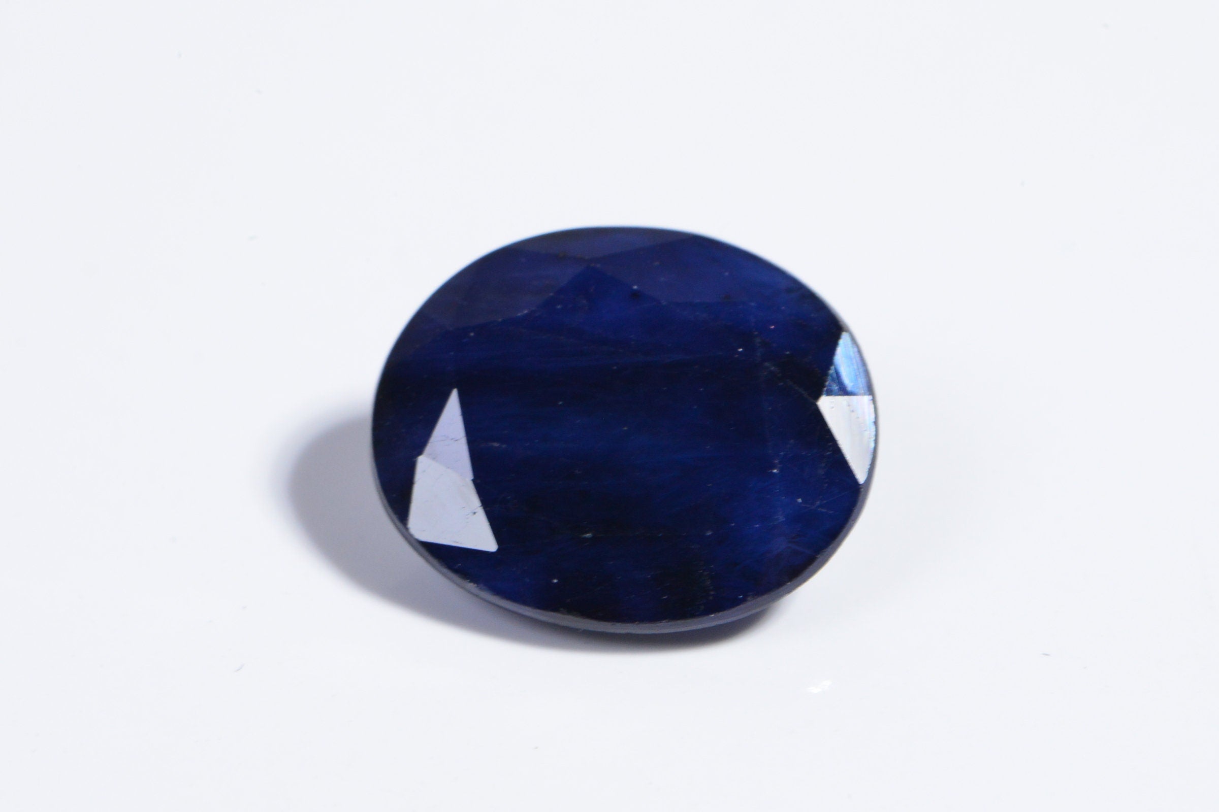 Natural Sapphire Cabochon Oval Faceted 11 X7 mm Gemstone Loose Gems Jewelry Making