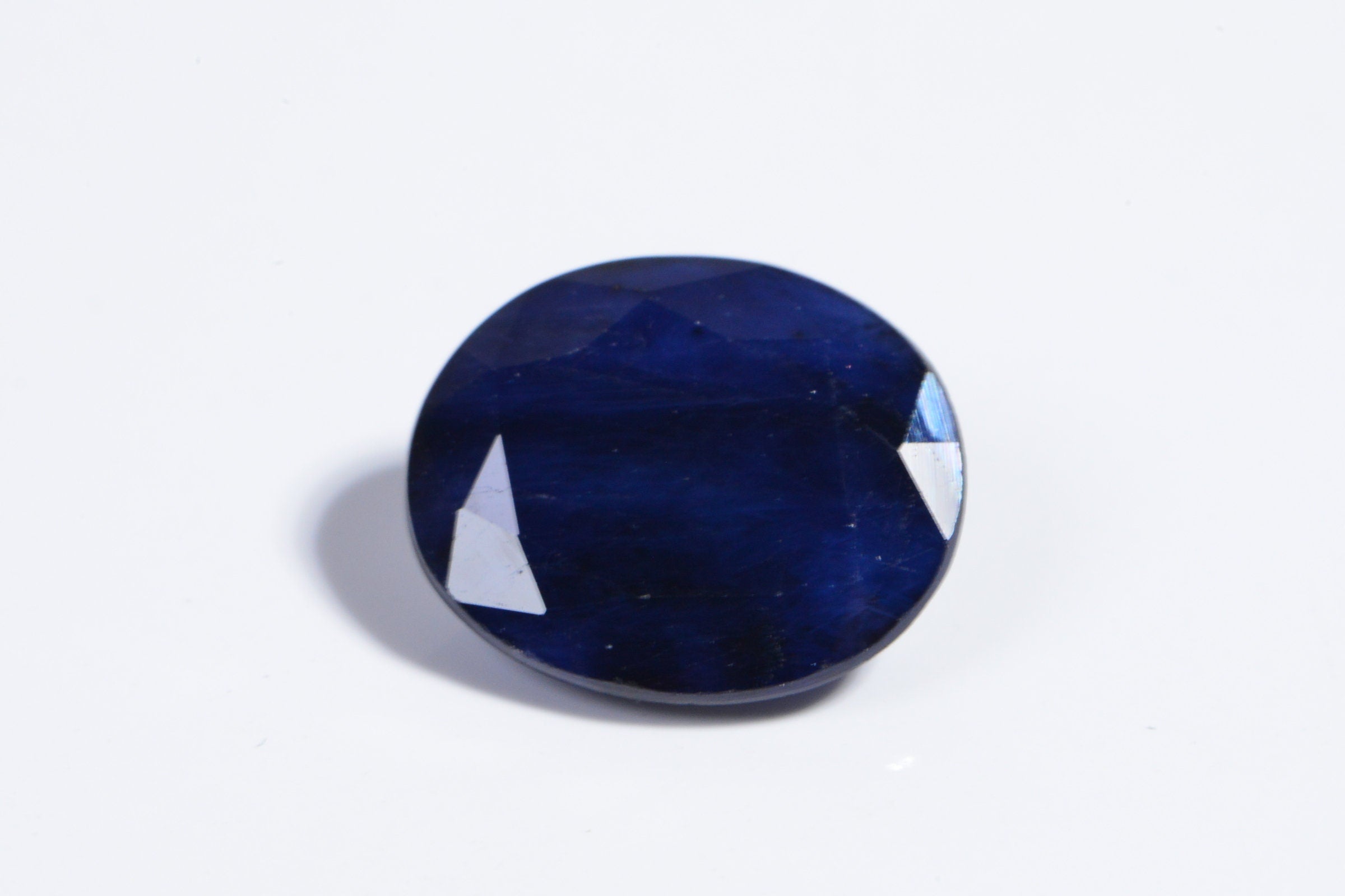 Natural Sapphire Cabochon Oval Faceted 11 X7 mm Gemstone Loose Gems Jewelry Making