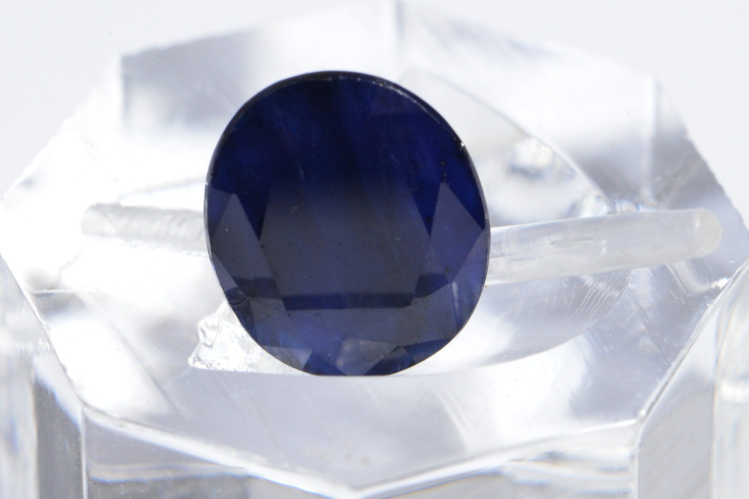 Natural Sapphire Cabochon Oval Faceted 11 X7 mm Gemstone Loose Gems Jewelry Making