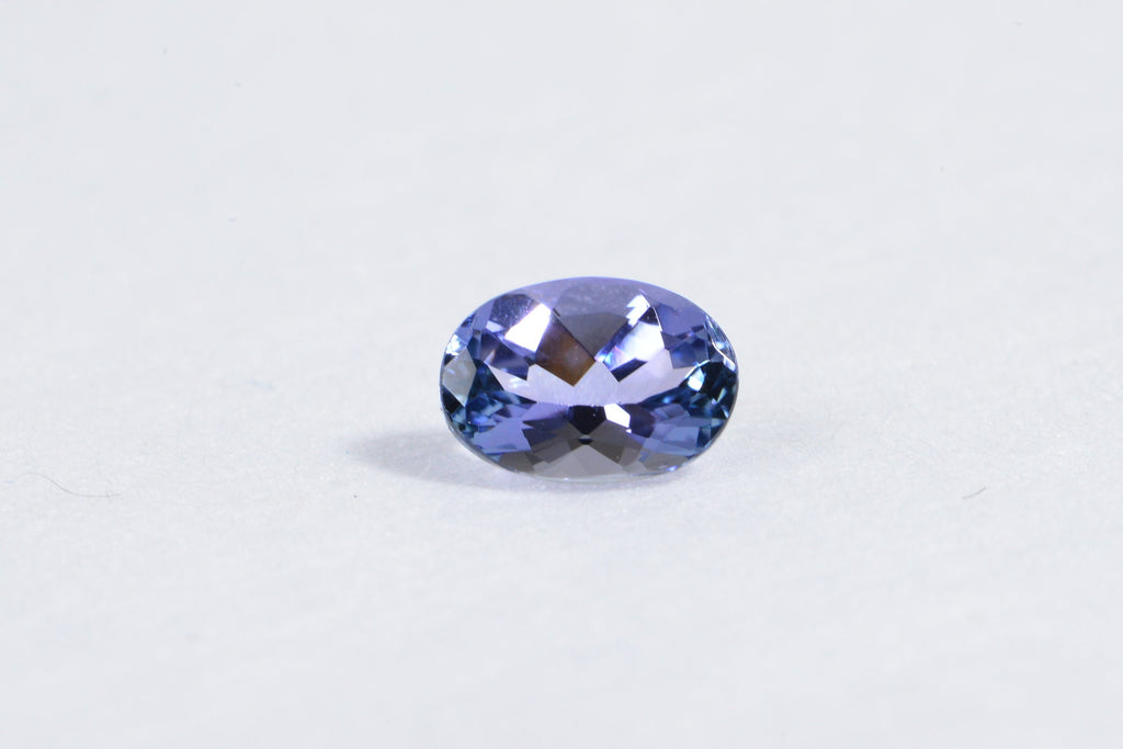Real Tanzanite Oval Cabochon  gemstone Cab For Ring  Birthstone December