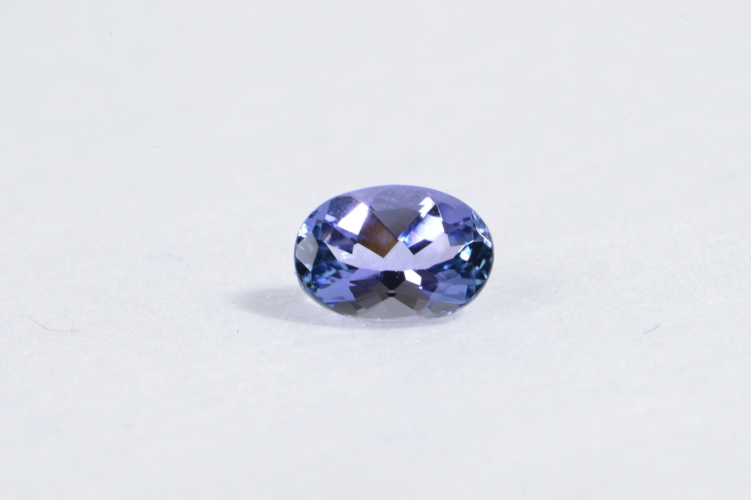 Real Tanzanite Oval Cabochon  gemstone Cab For Ring  Birthstone December
