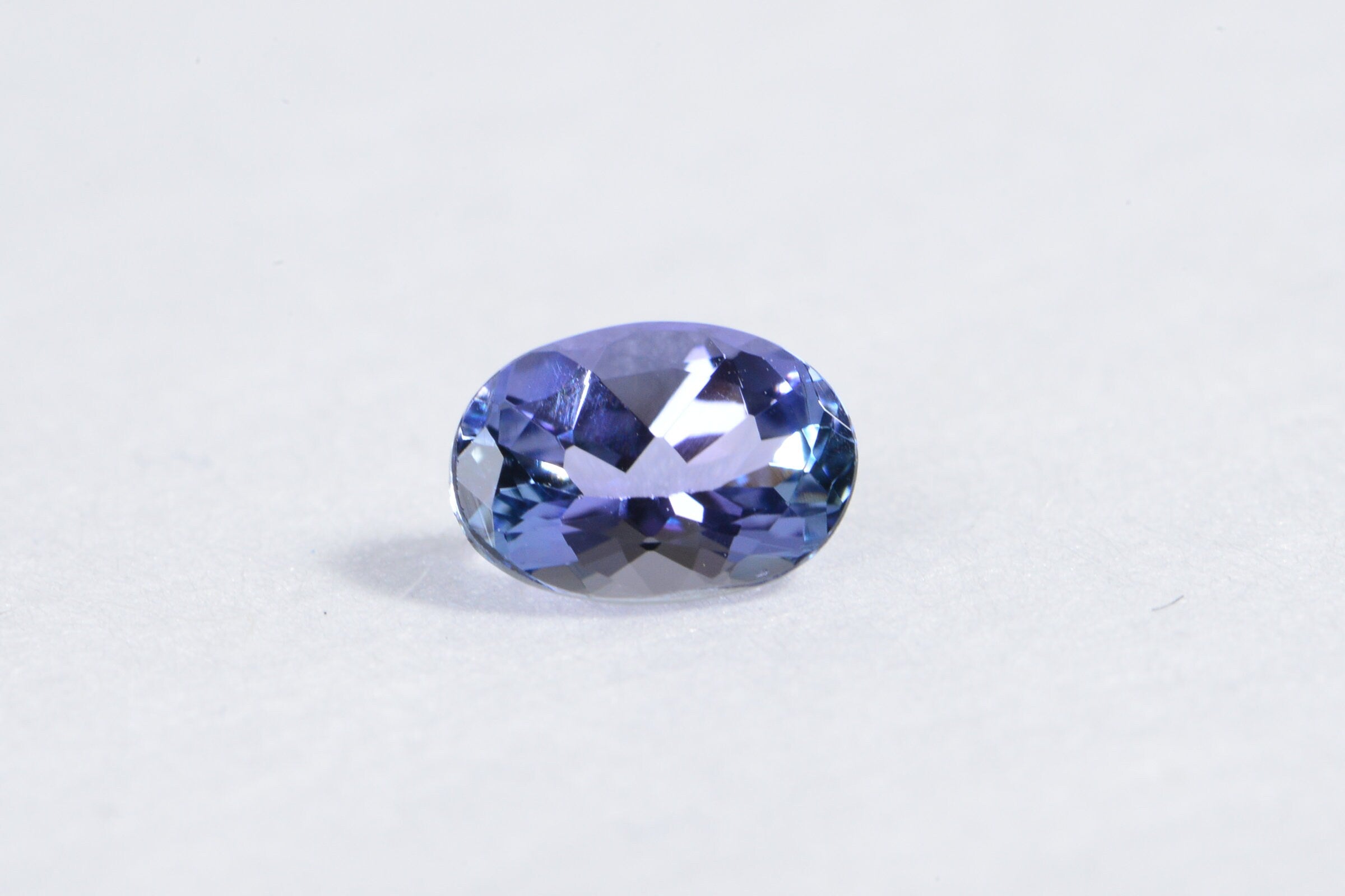 Real Tanzanite Oval Cabochon  gemstone Cab For Ring  Birthstone December
