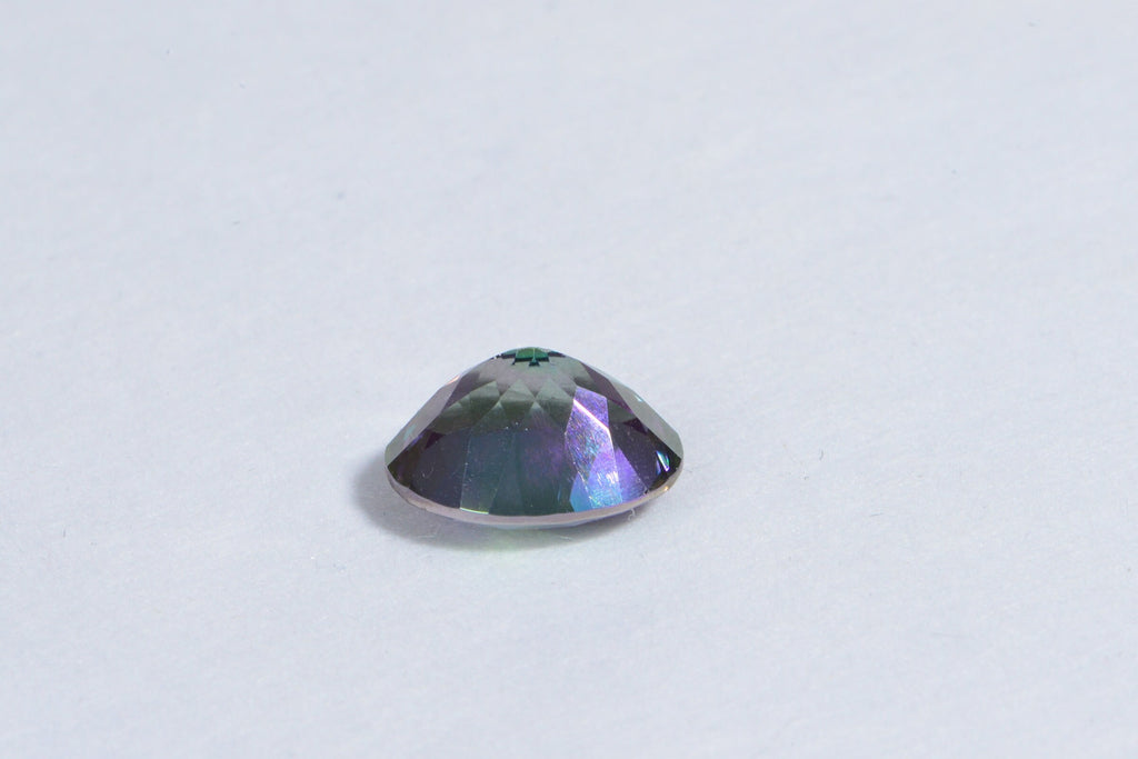 Natural Mystic topaz oval cabochon for ring Loose Cabochons