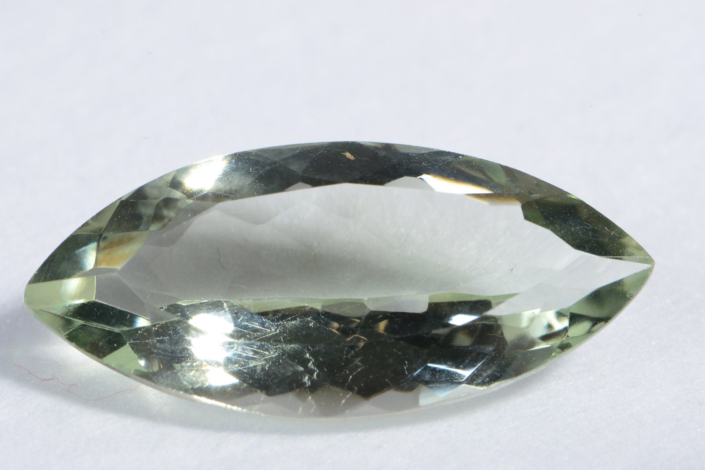 Natural Prasiolite Green Amethyst  Large Marquise  Cabochon Loose Cabochon