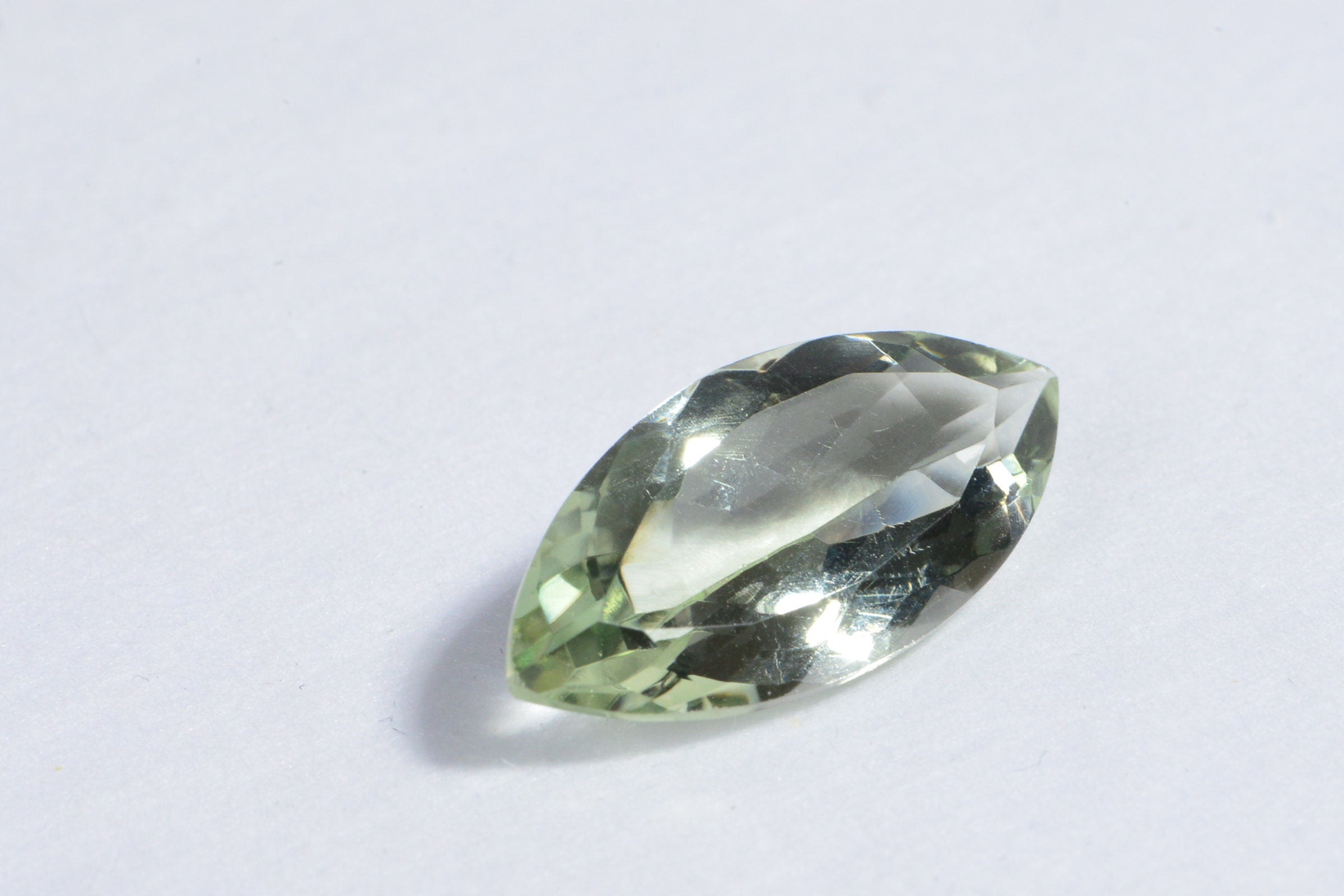 Natural Prasiolite Green Amethyst  Large Marquise  Cabochon Loose Cabochon