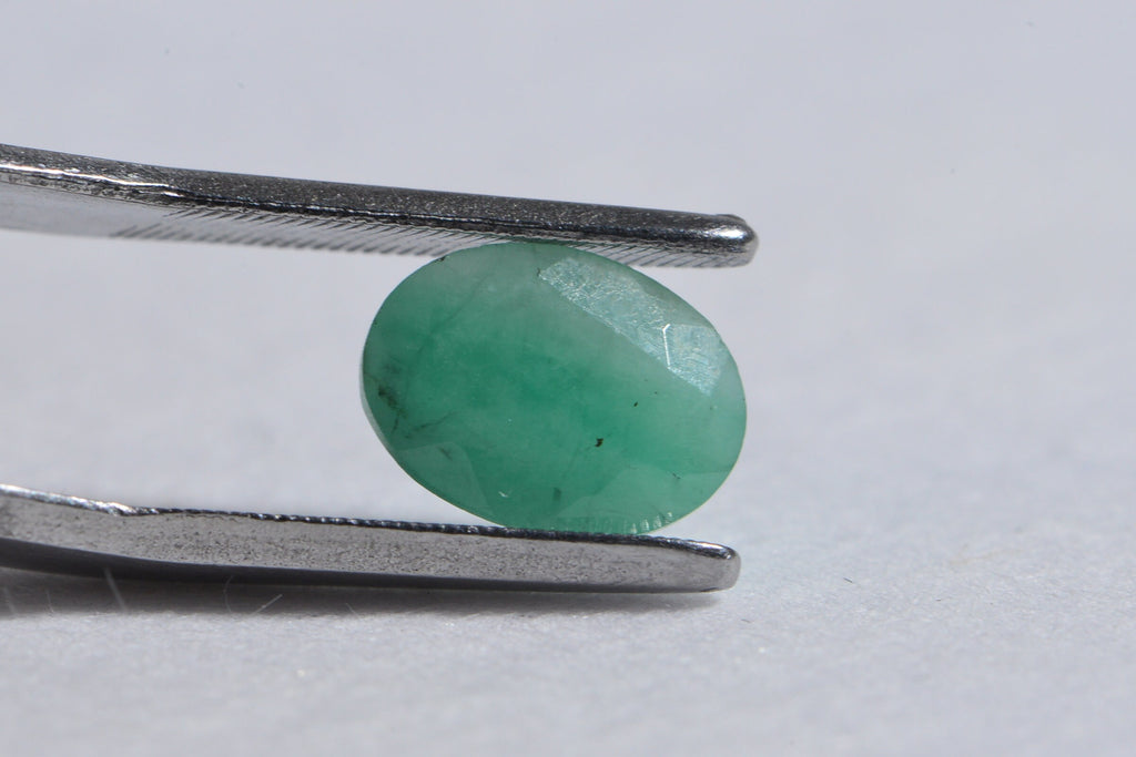 Colombian Emerald Cabochon Natural Emerald  Loose Two Match Stone  Birthstone May