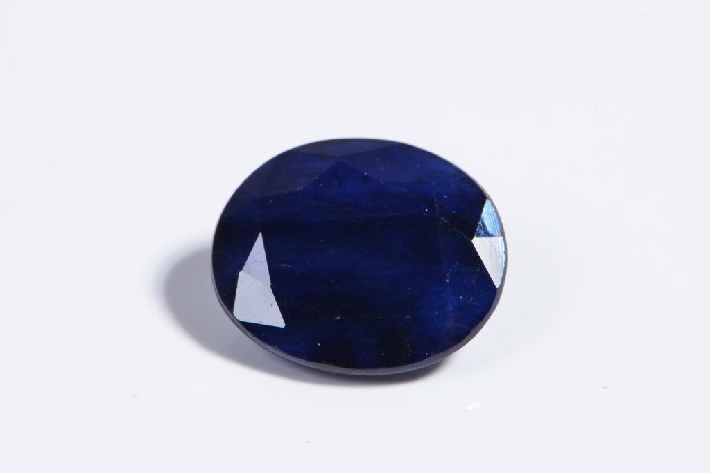 Natural Sapphire Cabochon Oval Faceted 11 X7 mm Gemstone Loose Gems Jewelry Making