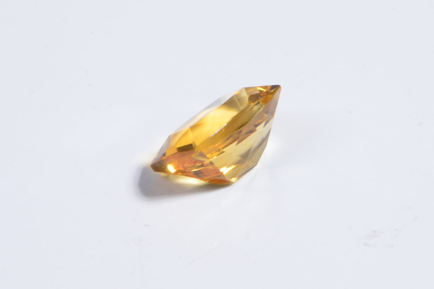 9X7mm Natural Citrine Octagon  Facet Cabochon For Ring Baguette Cab Birthstone November