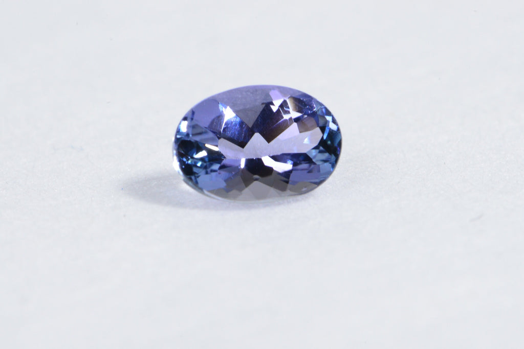 Real Tanzanite Oval Cabochon  gemstone Cab For Ring  Birthstone December