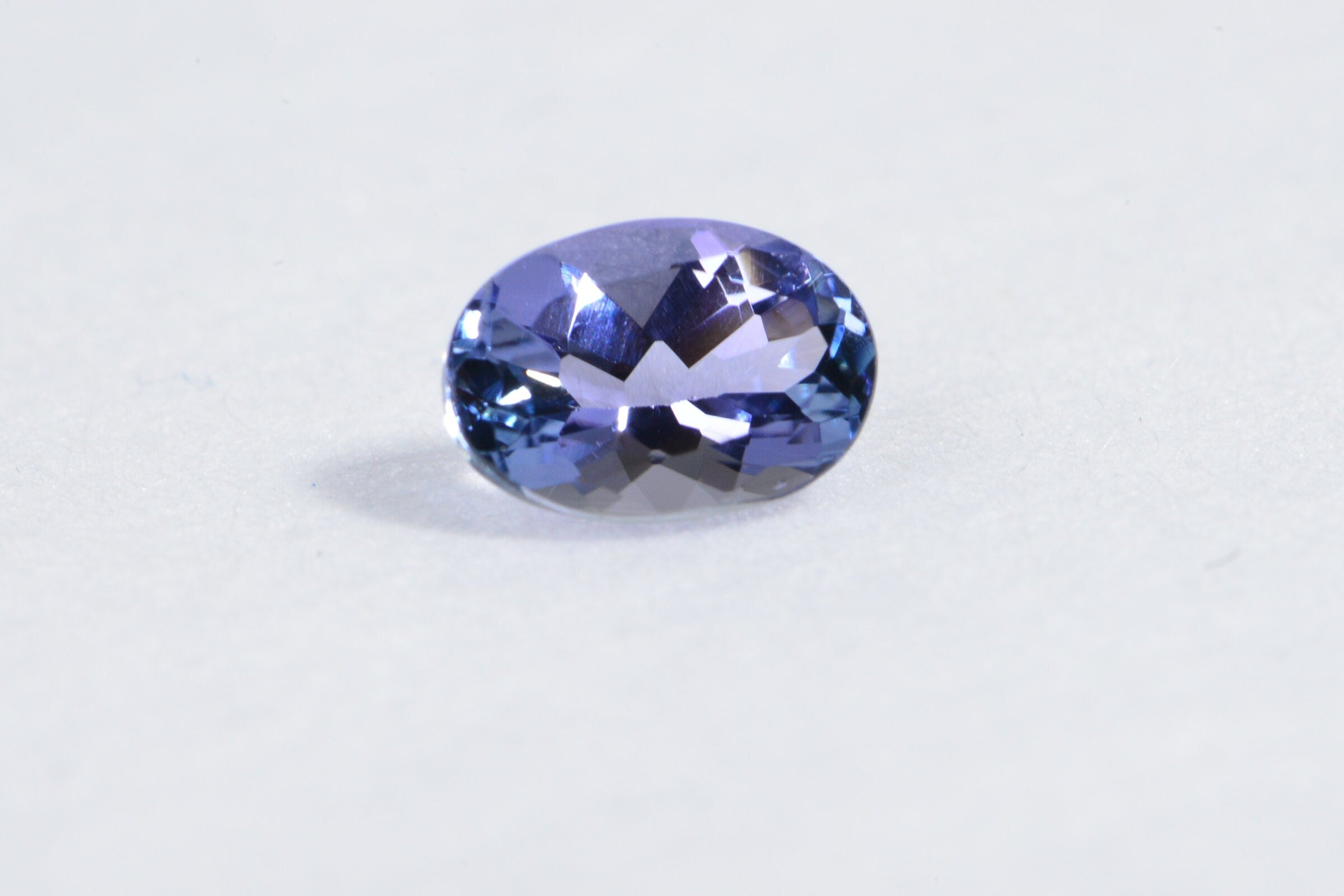 Real Tanzanite Oval Cabochon  gemstone Cab For Ring  Birthstone December