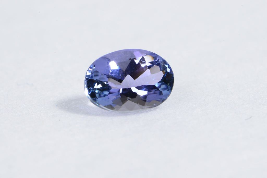 Real Tanzanite Oval Cabochon  gemstone Cab For Ring  Birthstone December