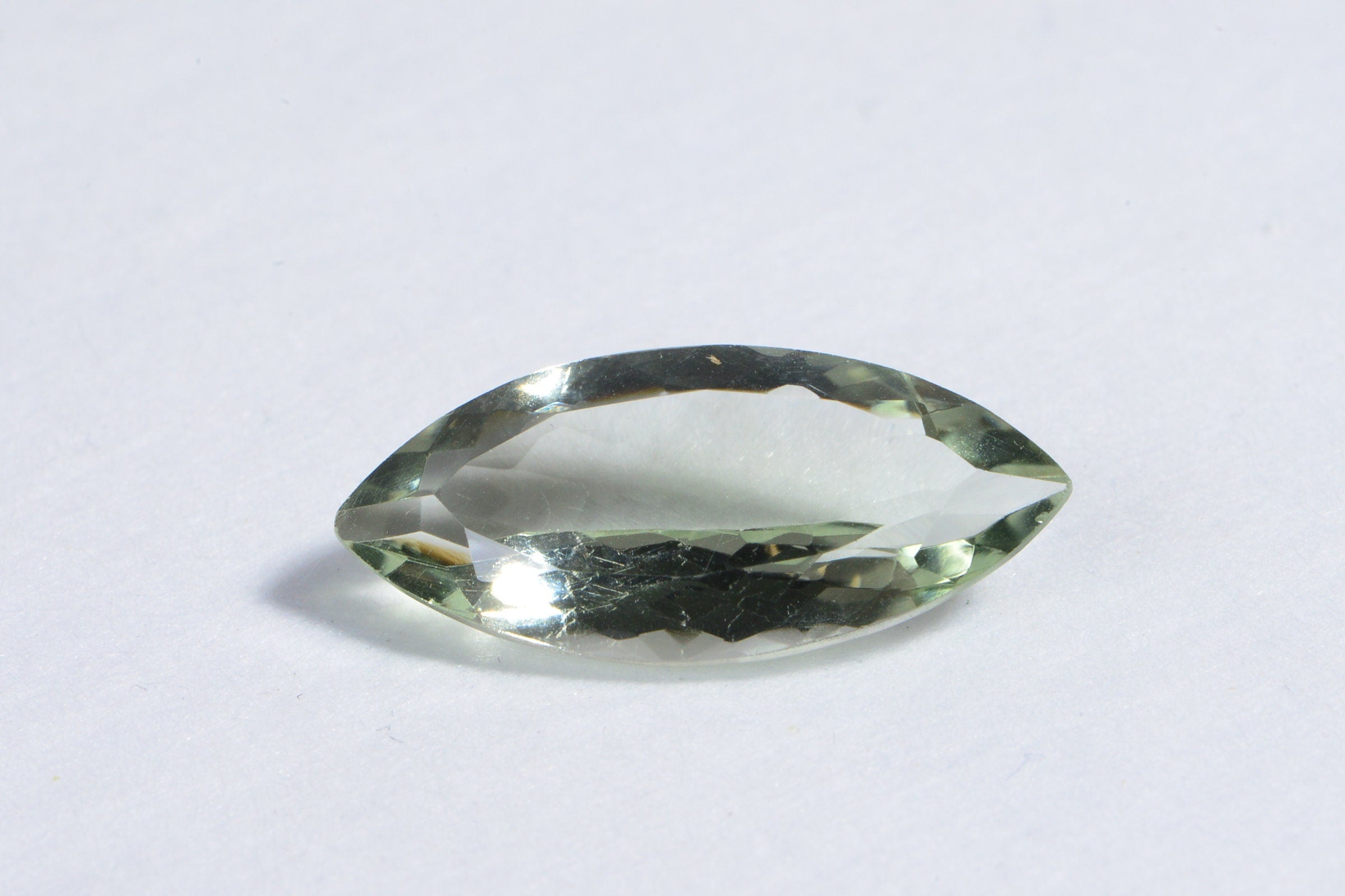 Natural Prasiolite Green Amethyst  Large Marquise  Cabochon Loose Cabochon
