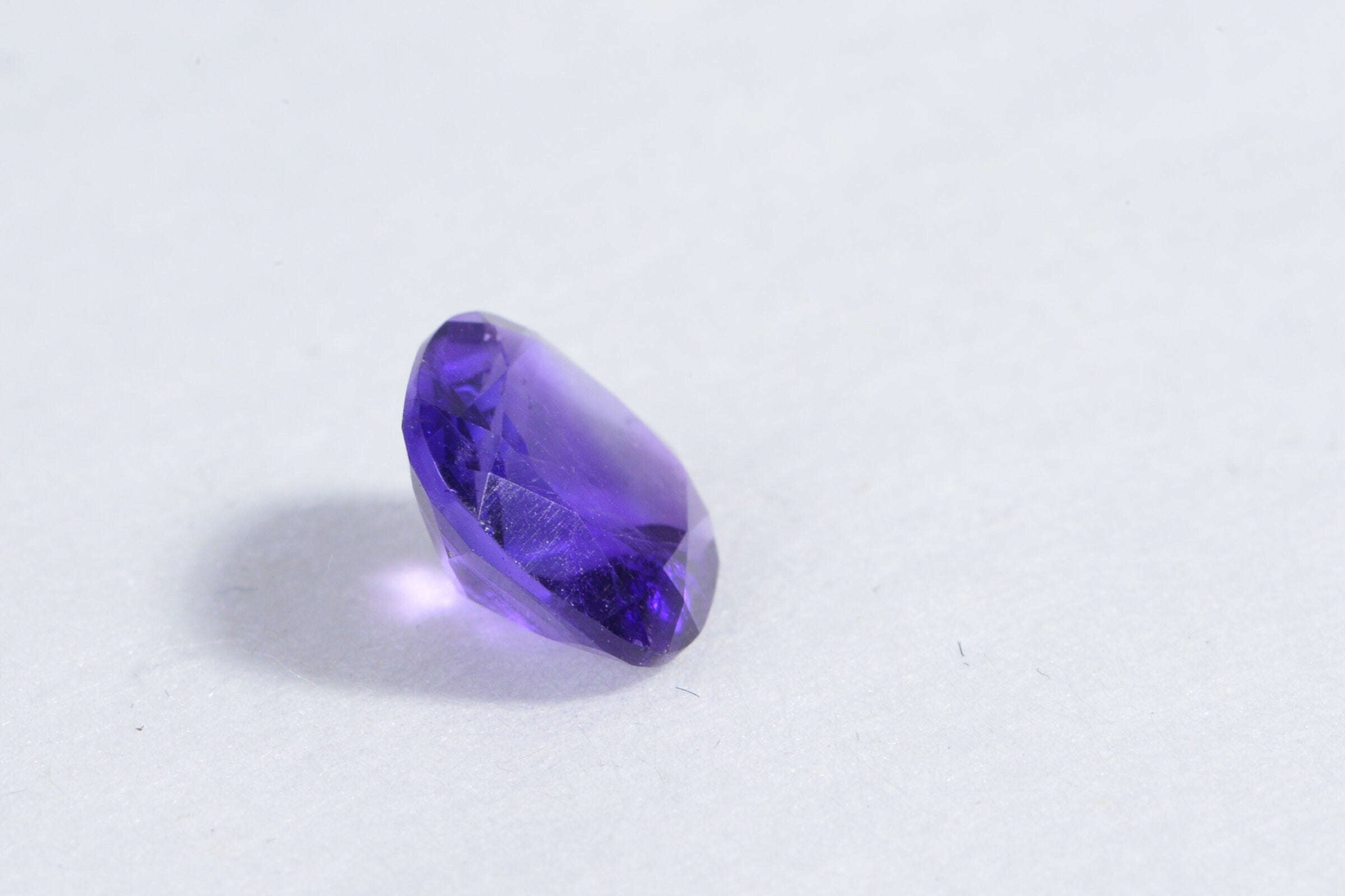 8mm Natural Amethyst Cushion cut cabochon loose gemstone