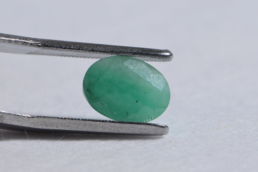 Colombian Emerald Cabochon Natural Emerald  Loose Two Match Stone  Birthstone May