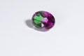 watermelon Tourmaline Doublet Quartz Oval Cabochon 12mm 5ct Multi Color Gemstone