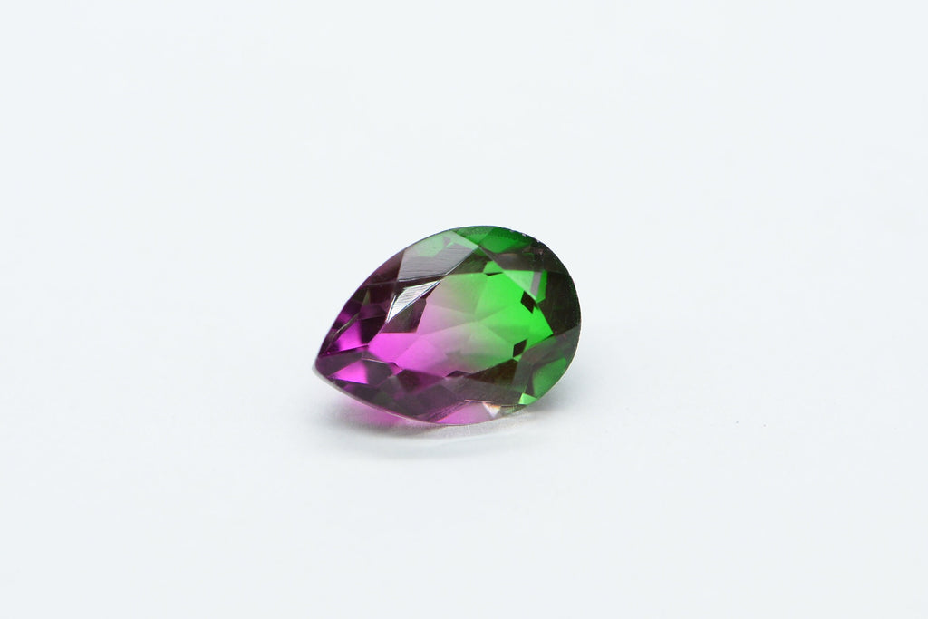 Watermelon Tourmaline Pear Cabochon 13.8X9.8 mm 5.8ct Multi Color Gemstone