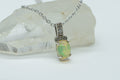 Ethiopian Welo Opal Pendant: Sterling Silver Birthstone Charm