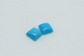 Sleeping Beauty Turquoise Stone: Cushion Square Cabochon (4.8x2.2mm)