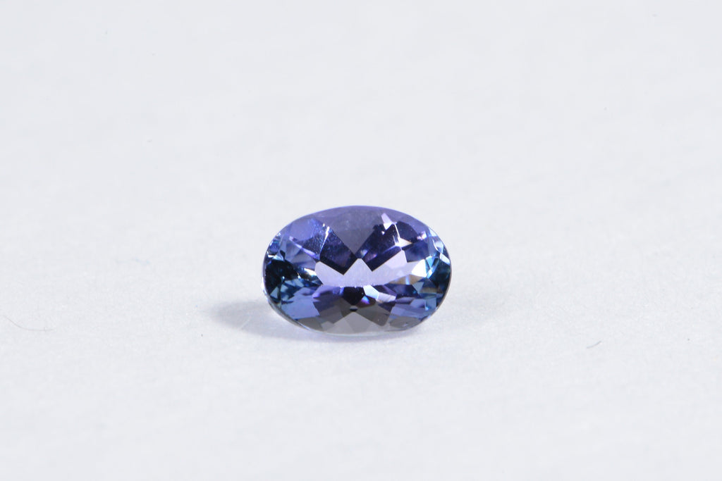 Real Tanzanite Oval Cabochon  gemstone Cab For Ring  Birthstone December