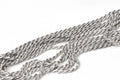 Diamond Cut Rope Chain Italian Sterling Silver Extra Long 60 Inch necklace