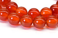 6mm Carnelian Round Bead Natural Gemstone Bead