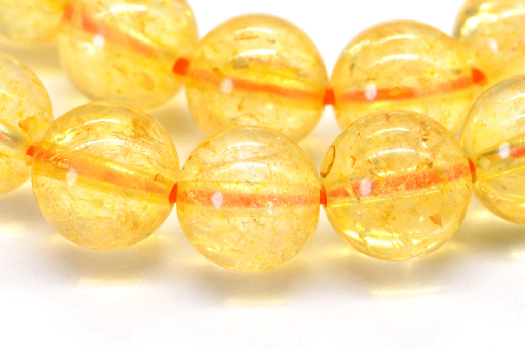 CITRINE Beads 8 mm Natural Gemstone Beads Jewelry Making Supplies