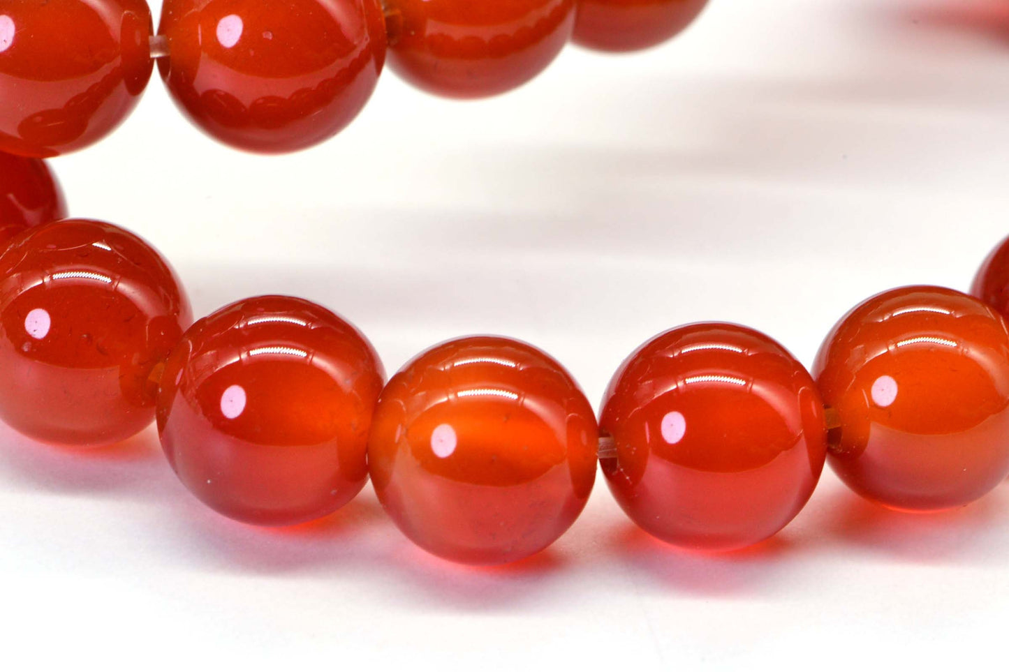 6mm Carnelian Round Bead Natural Gemstone Bead Half strand 7.5 inch