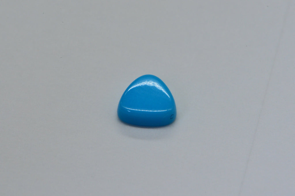 Arizona Sleeping Beauty Turquoise, Triangle, Trillion Cabochon 5.8 mm