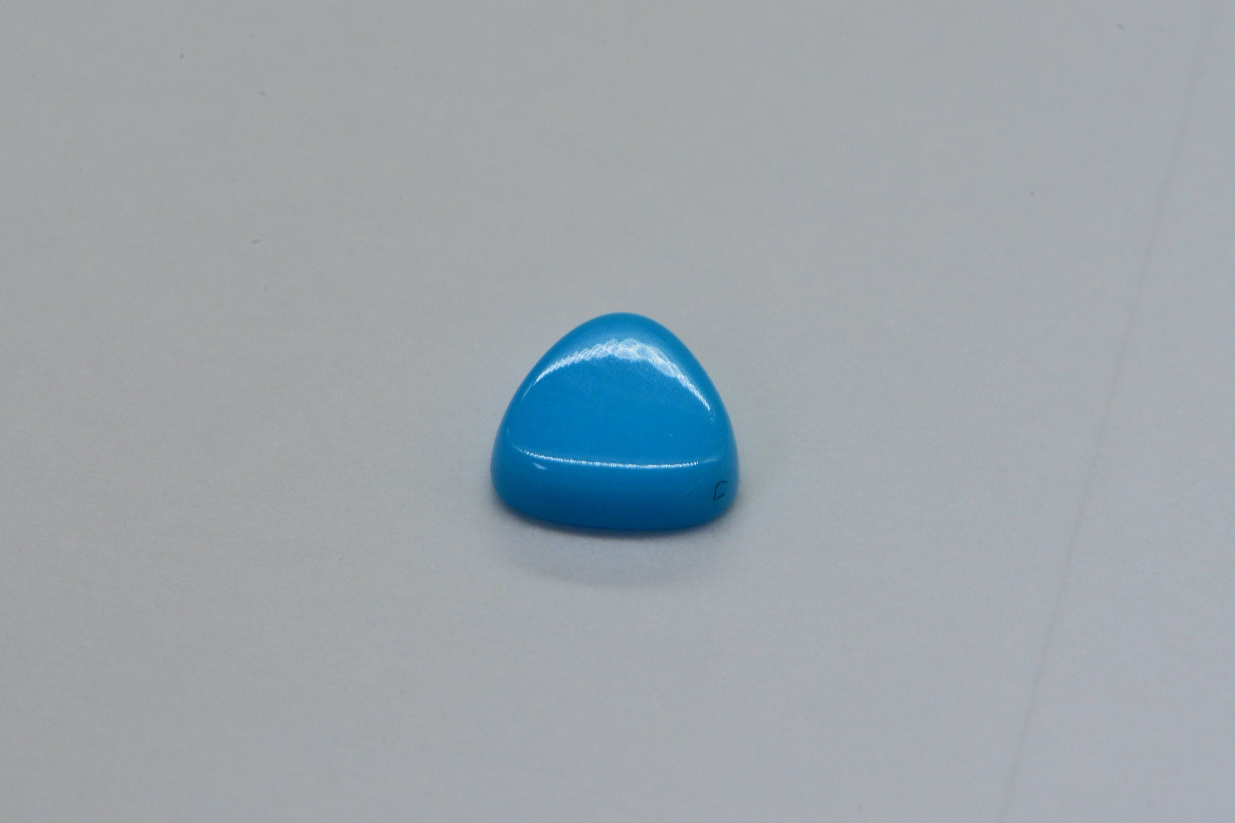 Arizona Sleeping Beauty Turquoise, Triangle, Trillion Cabochon 5.8 mm