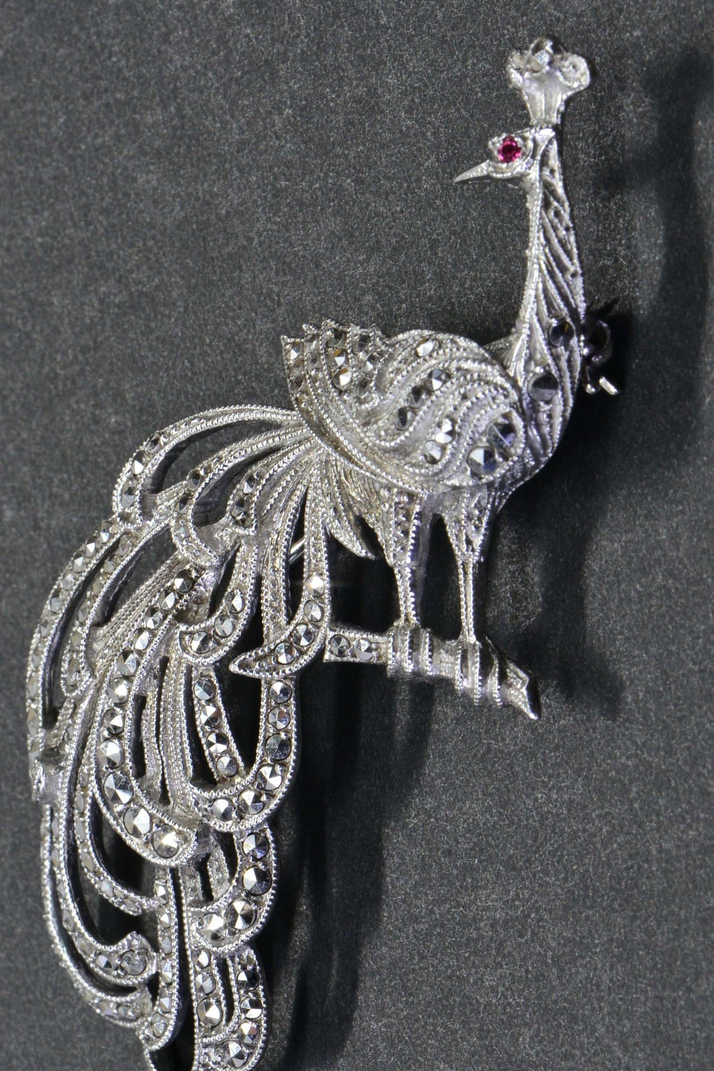 Peacocks Brooches Sterling silver Vintage Brooch