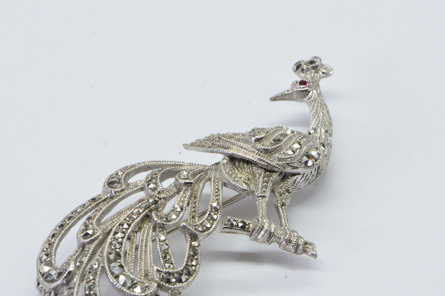 Peacocks Brooches Sterling silver Vintage Brooch