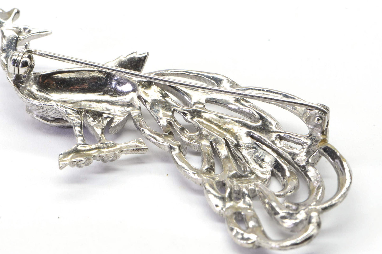 Peacocks Brooches Sterling silver Vintage Brooch