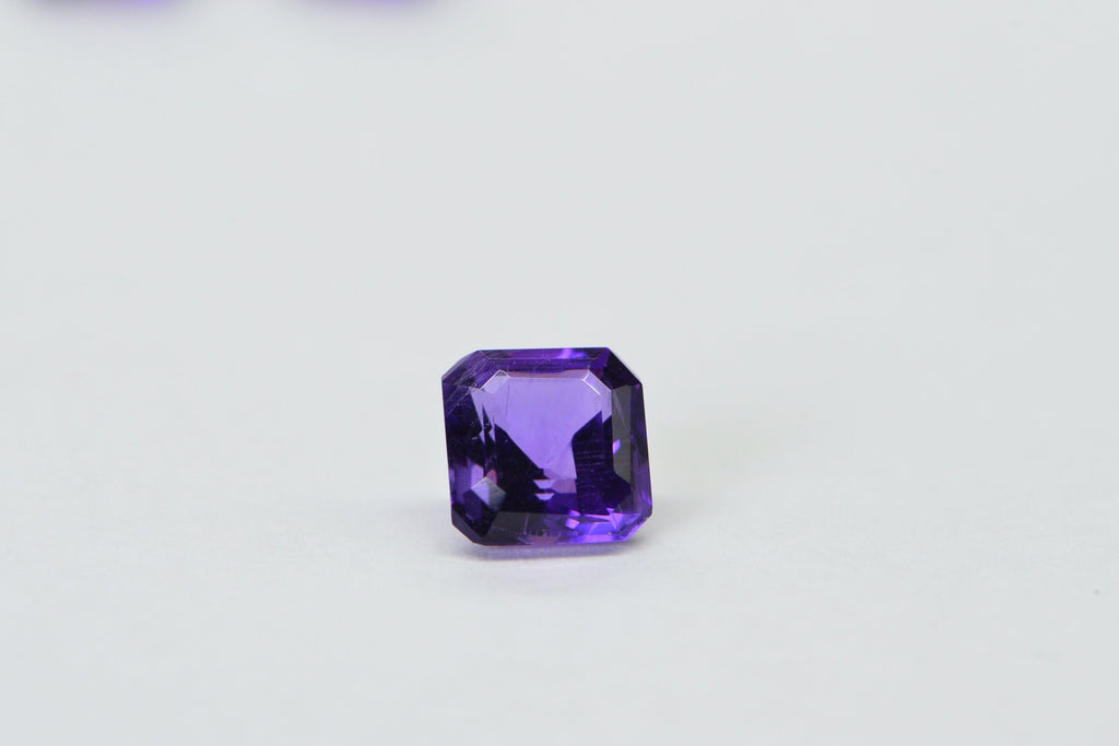 5mm Natural Amethyst Cushion cut cabochon loose gemstone