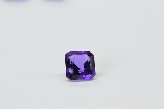 5mm Natural Amethyst Cushion cut cabochon loose gemstone