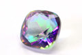 Mystic topaz Cushion 11 mm cabochon for ring Loose Cabochons