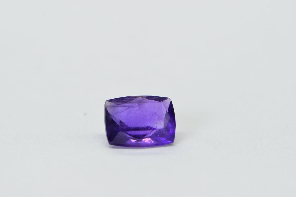 8X6 Natural Amethyst emerald cut cabochon loose gemstone Octagonal Shape Amethyst