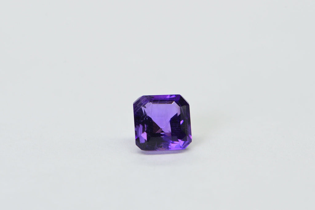 5mm Natural Amethyst Cushion cut cabochon loose gemstone
