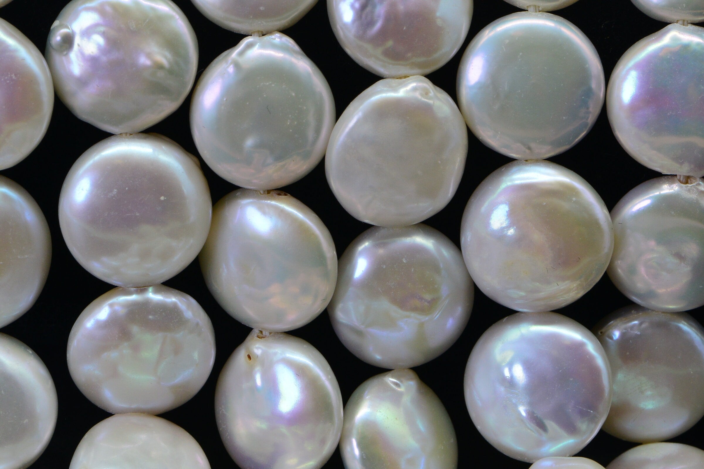 Pearls Freshwater 12 mm White Pearl Beads Jewelry Making Supplies