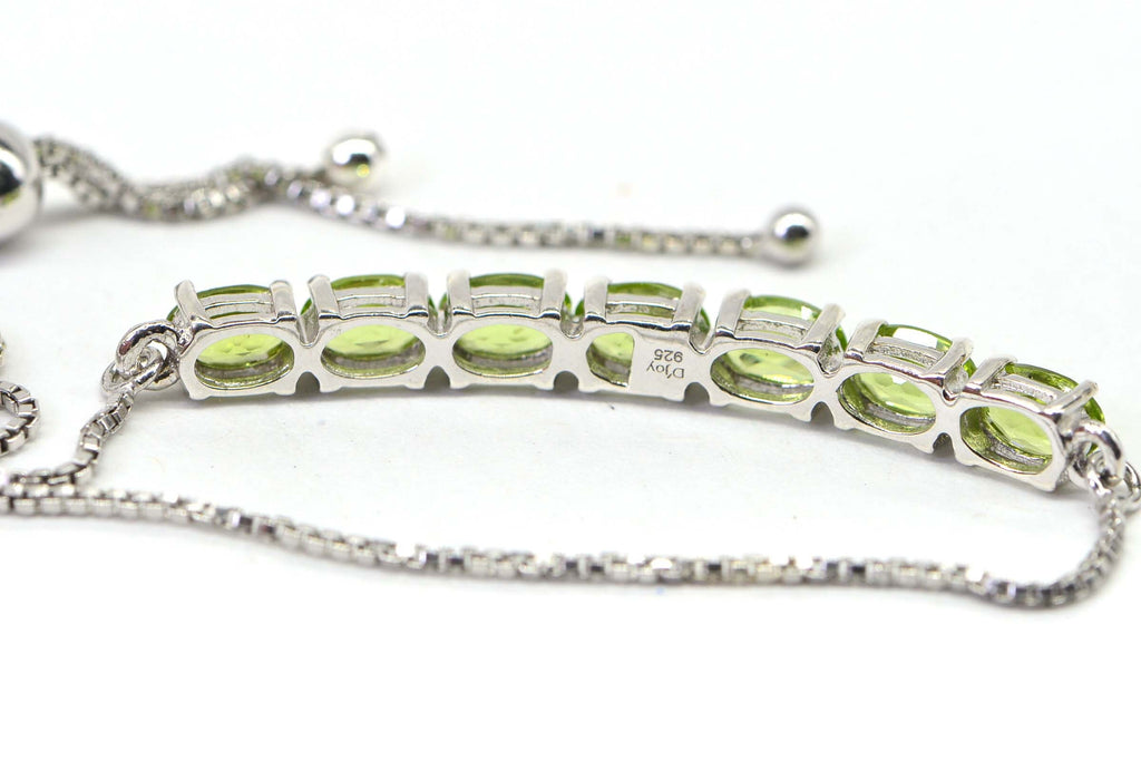 Handmade Garnet Sterling Silver Bolo Bracelet: Adjustable Gemstone Bar