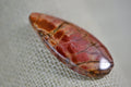 Cherry Creek Jasper Cabochon: Freeform Gemstone (27x11.8x4.3mm)